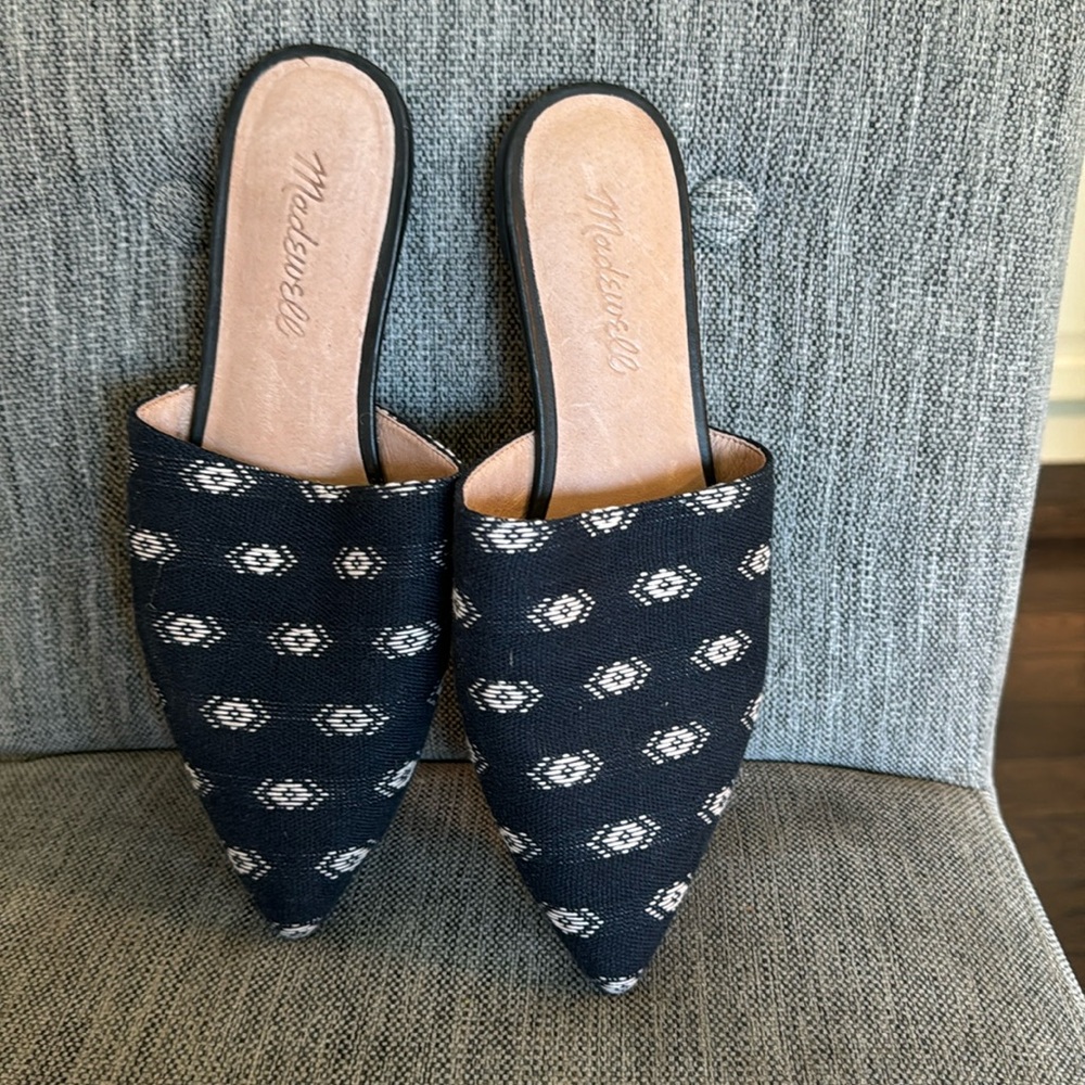 Madewell mules in size 6